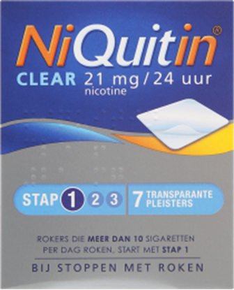 NIQUITIN 21MG STAP 1 UAD GSK 7ST